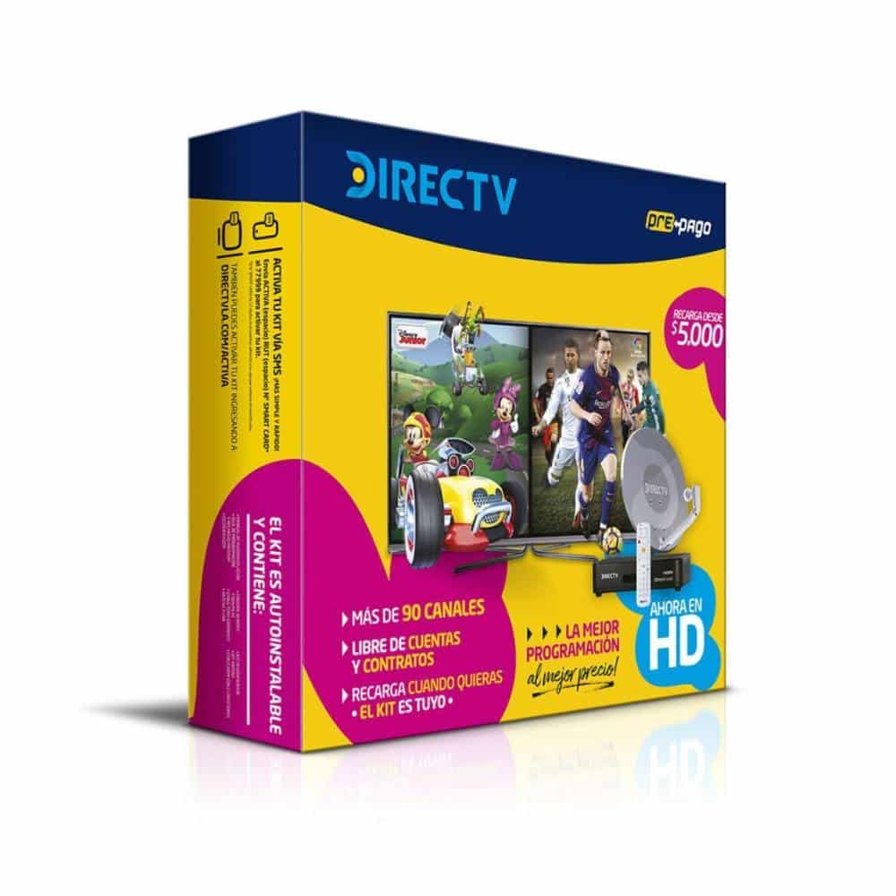 Antena Directv Prepago Hd Sin Abono Kit Autoinstalable