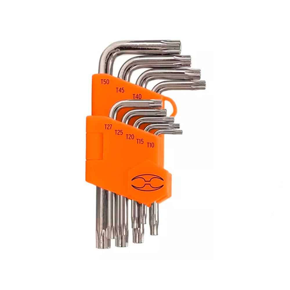 Juego 9 Llaves Torx Truper