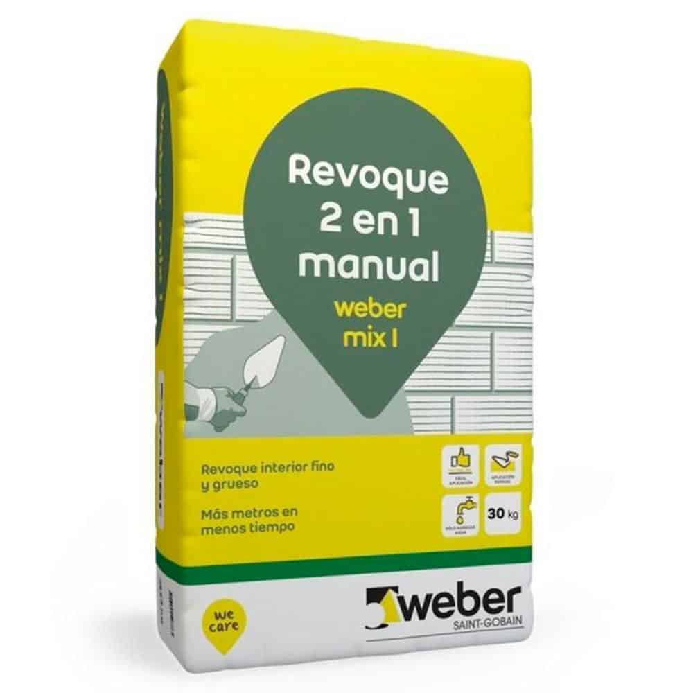 Revoque Exterior Mix I X30kg Weber