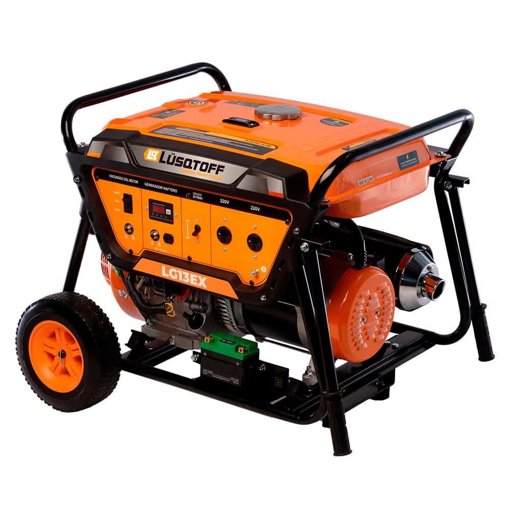 Generador 5500w 13hp 4t Naftero 220v Lusqtoff