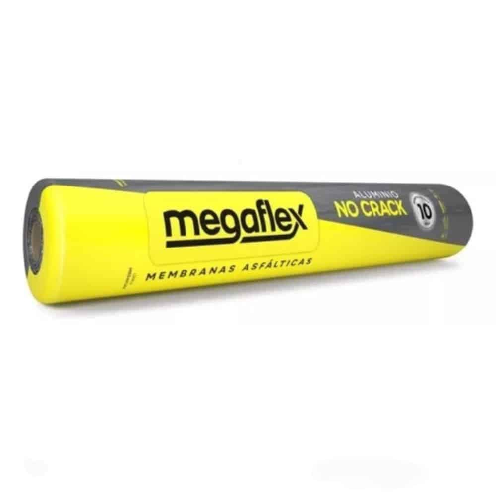 Membrana Asfáltica No Crack 35 Kg C/Aluminio Megaflex