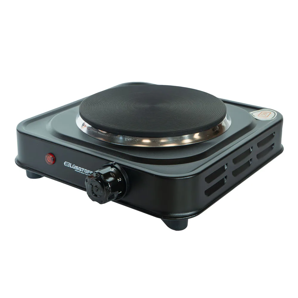 Anafe 1 Hornalla Electrico 1000w Lusqtoff