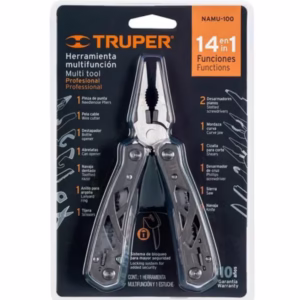 Pinza Multiherramientas Con 14 Funciones Lusqtoff