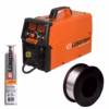 Combo Soldadora Mig 3 En 1 + Alambre 0.8 + 1 kg Electrodo 2.5 Lusqtoff