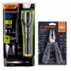 Kit Linterna Recargable +Pinza Multiuso Lusqtoff