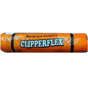 Membrana Asfaltica 35kg C/Aluminio Clipperflex