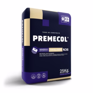 Pegamento N36 25KG Porcelanato Premecol
