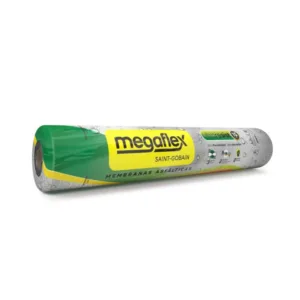 Membrana Asfaltica 25kg Ultraresist C/Aluminio Megaflex