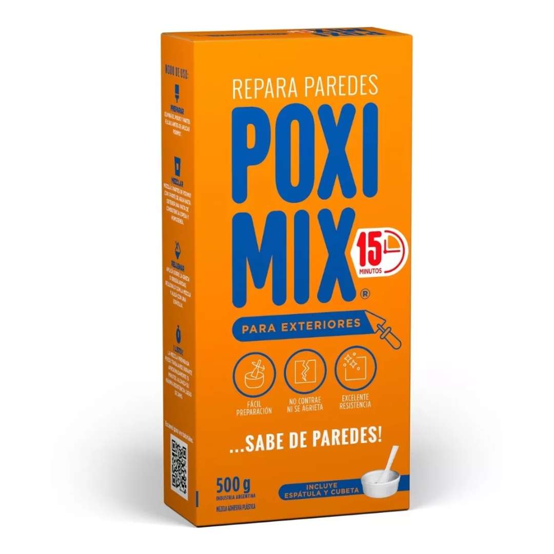 Poximix Exterior Repara Grietas 500 Gr