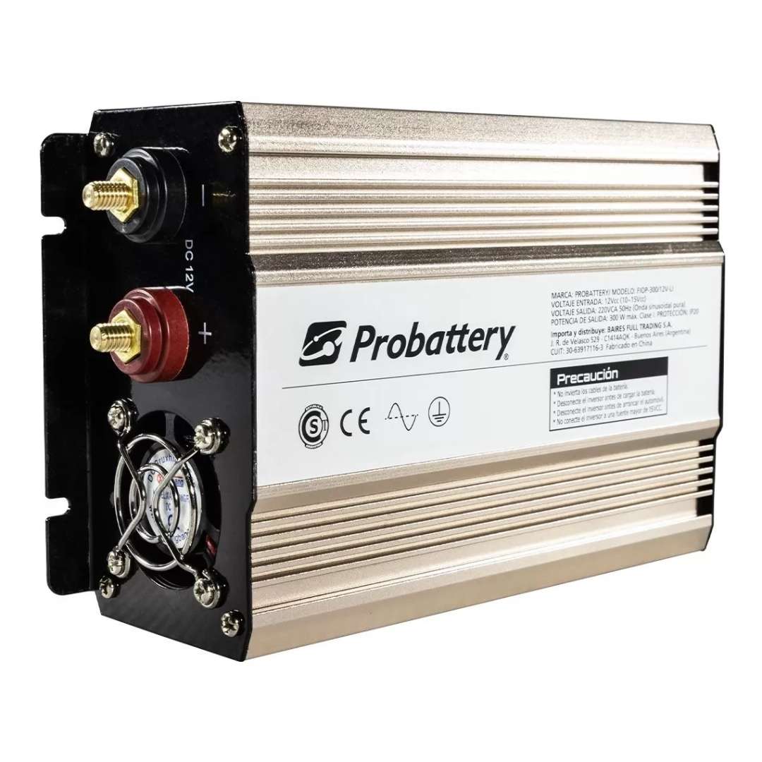 Inversor Corriente 300w Probattery