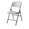 Mesa Y Sillas Para Jardín Plegables 1,80cm Color Blanco Lüsqtoff