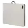 Mesa Y Sillas Para Jardín Plegables 1,80cm Color Blanco Lüsqtoff