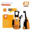 Hidrolavadora 90bar Hl-150 Semiprofesional Lusqtoff