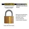 Candado De Bronce Doble Traba 60mm Crossmaster