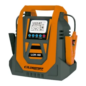 Cargador de Batería 40a 12/24v Lcd Lusqtoff
