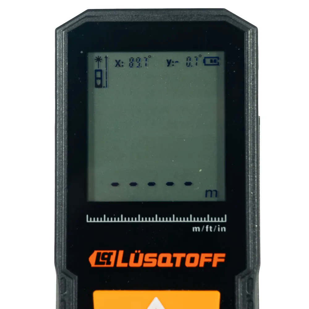 Medidor Laser Lusqtoff Black Series 120 Mt