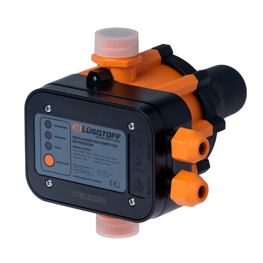 Regulador Automático De Presión 220 V ~ 50 Hz Lusqtoff
