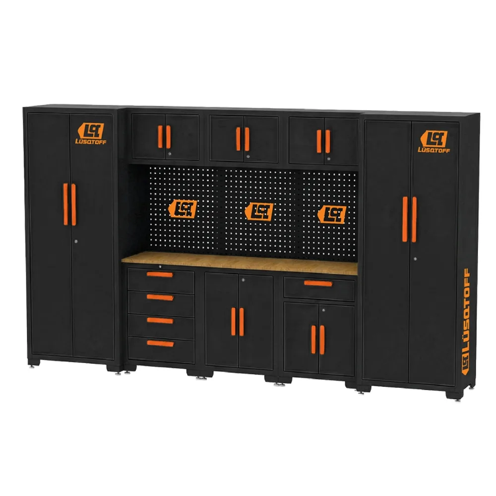 Mueble De Taller Para Herramientas De 7 Módulos Lusqtoff