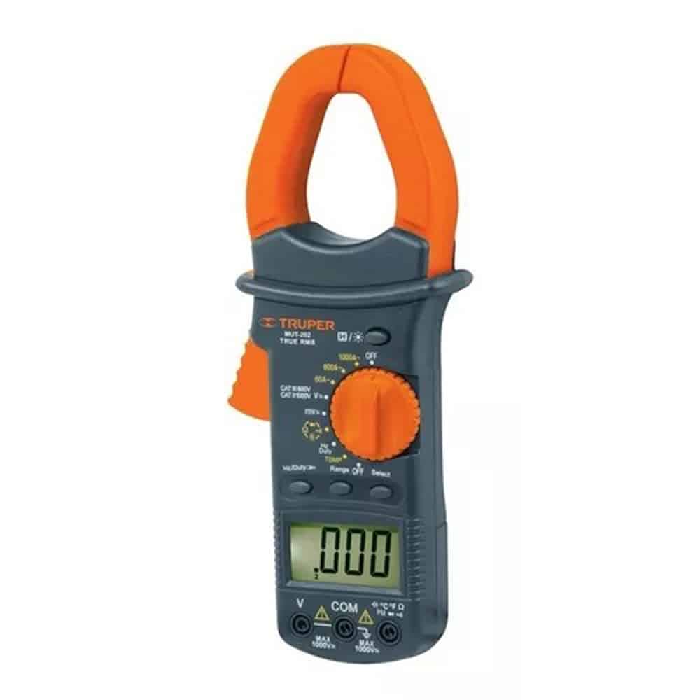 Pinza Amperométrica 750v Digital Mut-202 Truper