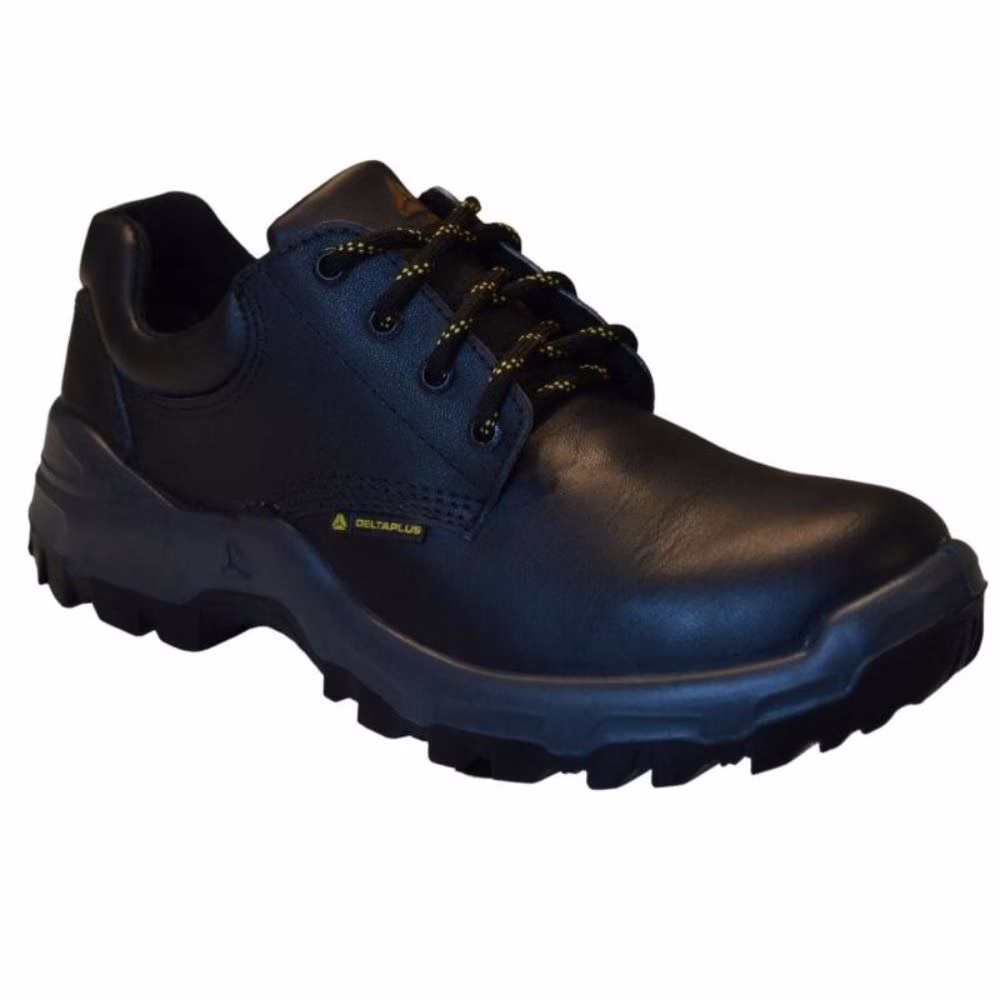 Zapato Seguridad Negro Con Puntera N°42 DELTA