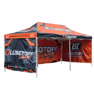 Gazebo 3x6 Racing Exterior + Bolso Transportable Lusqtoff