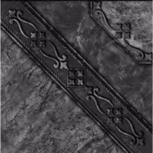 Ceramica Bizantino Negro 46X46 Primera 2.14 M2 ALLPA ORO