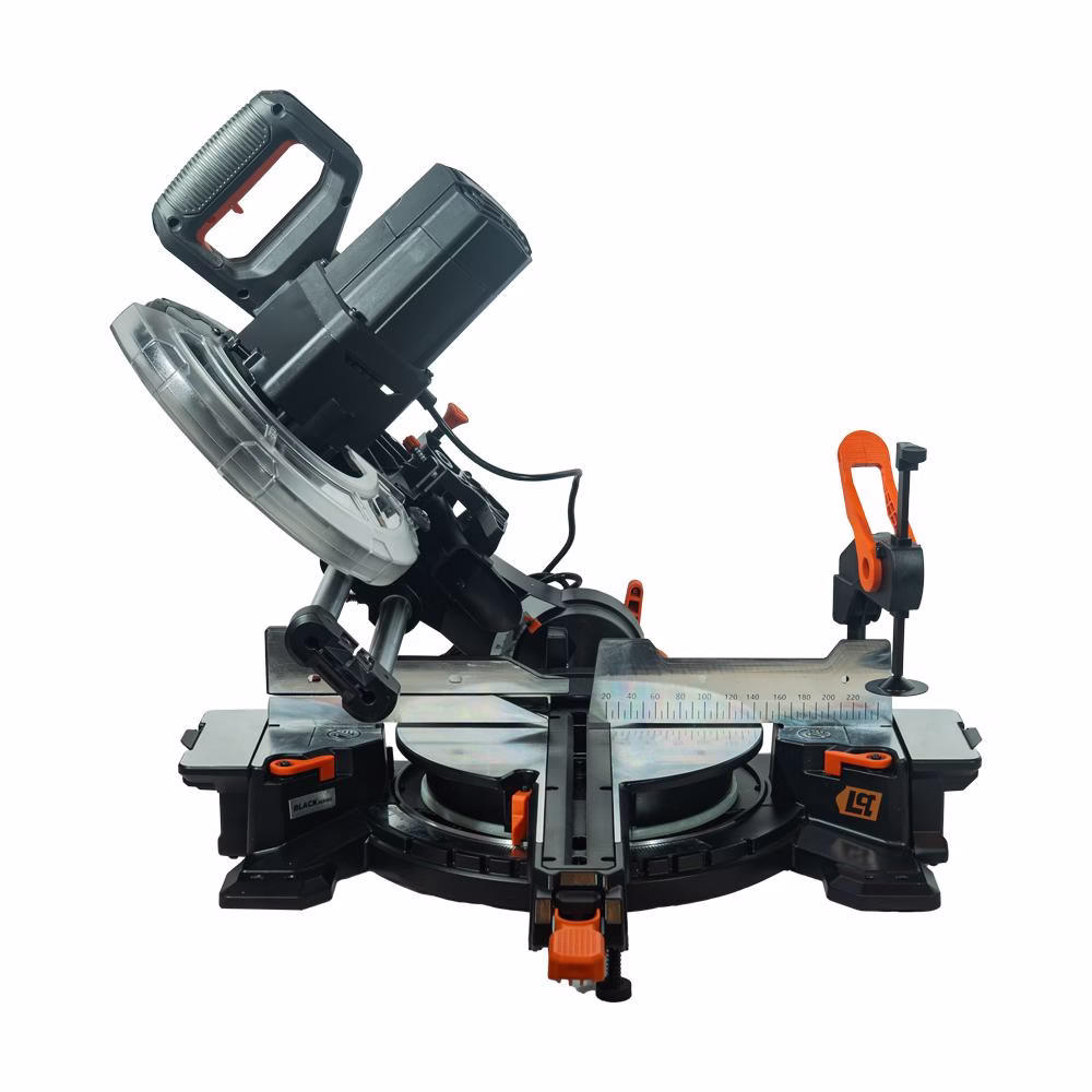 Sierra Ingletadora Telescópica 2000w Black Series Lusqtoff