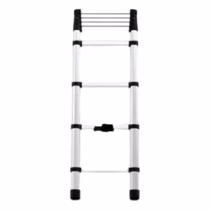 Escalera Telescopica 2.6 Metros Aluminio 9 Escalones