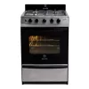 Cocina Escorial Master Acero inox. a gas 4 hornallas-Escorial