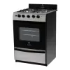 Cocina Escorial Master Acero inox. a gas 4 hornallas-Escorial