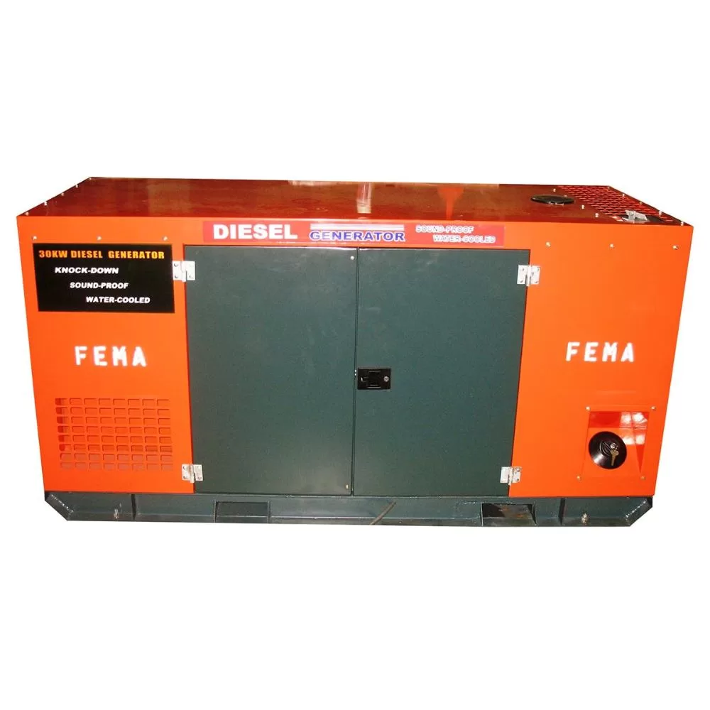 Generador 20KVA 380V Diesel Insonoro Fema