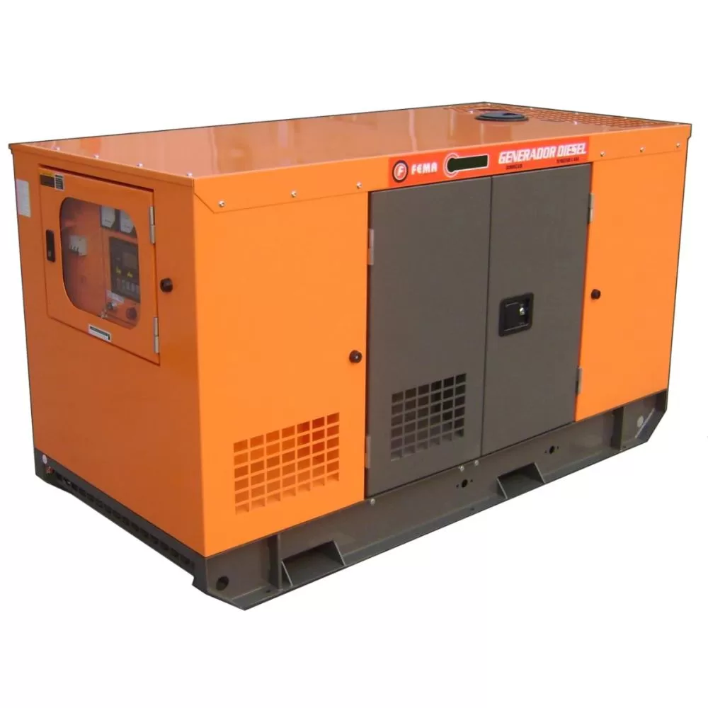 Generador 25KVA 380V Diesel Insonoro Con Transferencia Fema