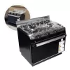 Anafe Cocina 2 Hornallas Con Horno BROGAS