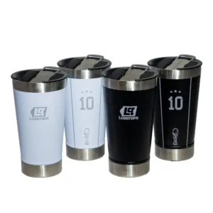 Set De 4 Vasos Termicos Con Tapa Lusqtoff