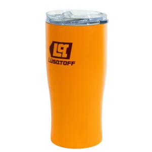 Vaso Cervecero 430 ML Naranja Lusqtoff