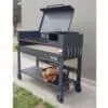 Parrilla Porteña Móvil a Carbón con Plancha Asador Broksol