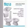 Juego De Baño Inodoro Corto+Bidet+Lavatorio+Columna+Deposito Capea Italiana