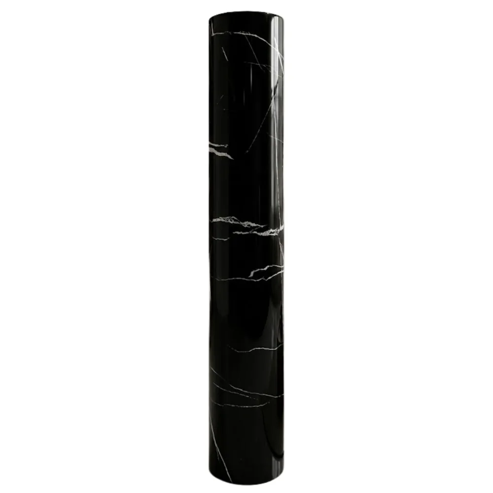 Rollo De Vinilo Autoadhesivo Marquina 1.2 X 3M Holzboden