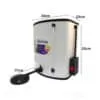 Calefon Eléctrico 20lt Diluvio Blanco Loza D20 Max