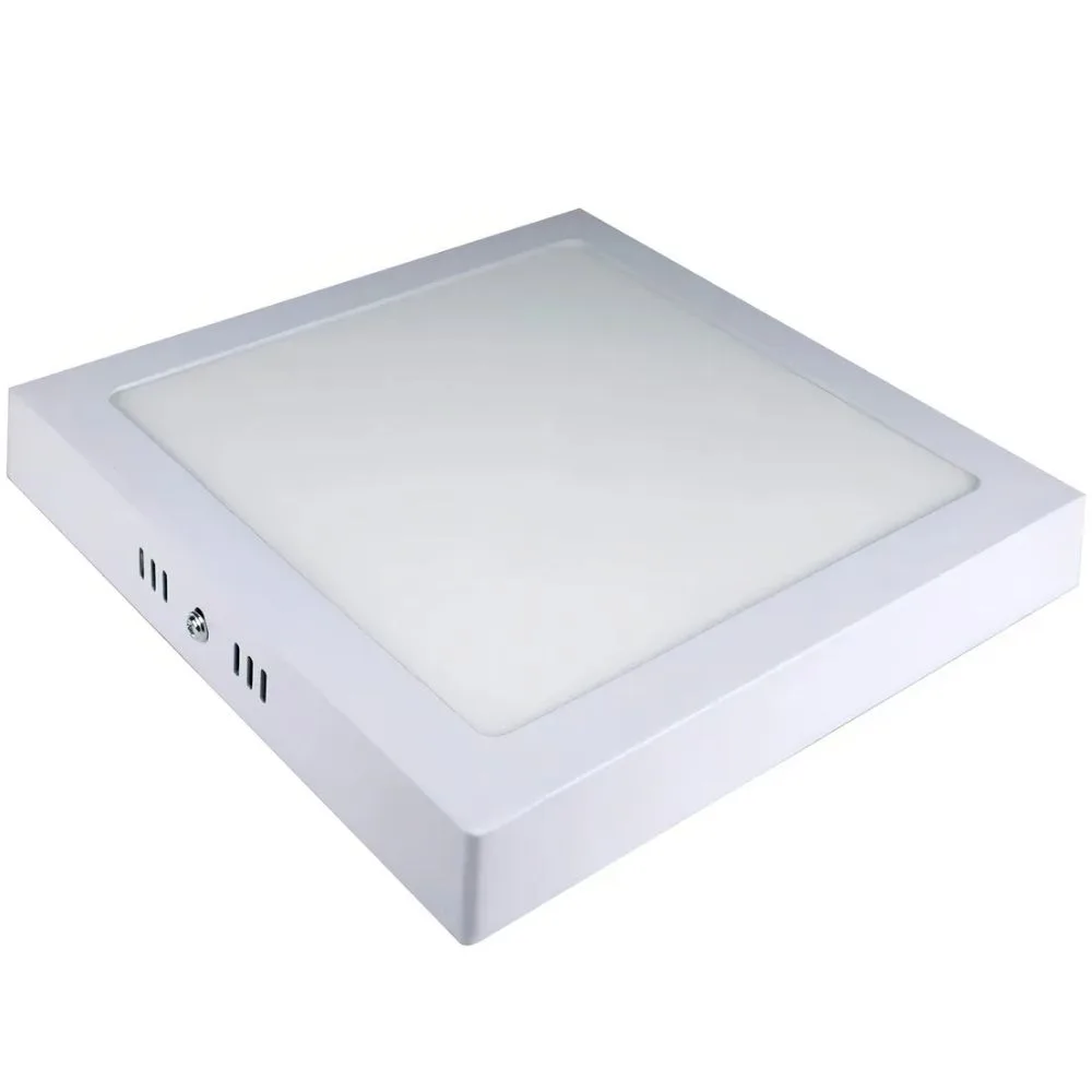 Plafón Led Cuadrado Aplicar Sica Cálido / Frío