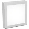 Plafón Led Cuadrado Aplicar Sica Cálido / Frío