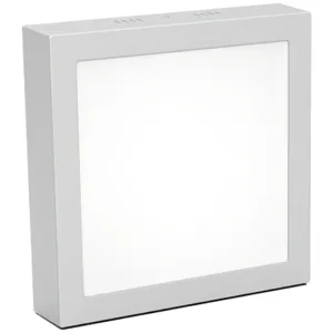 Plafón Led Cuadrado Aplicar Sica Cálido / Frío