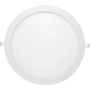 Plafón Led Redondo Embutir Sica Cálido / Frío