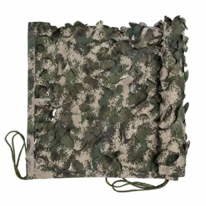 Red De Camuflaje Tricolor 75% Proteccion UV