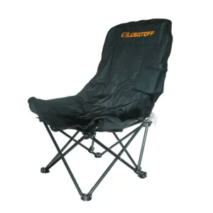 Silla De Camping Plegable Moon Color Negro Lusqtoff