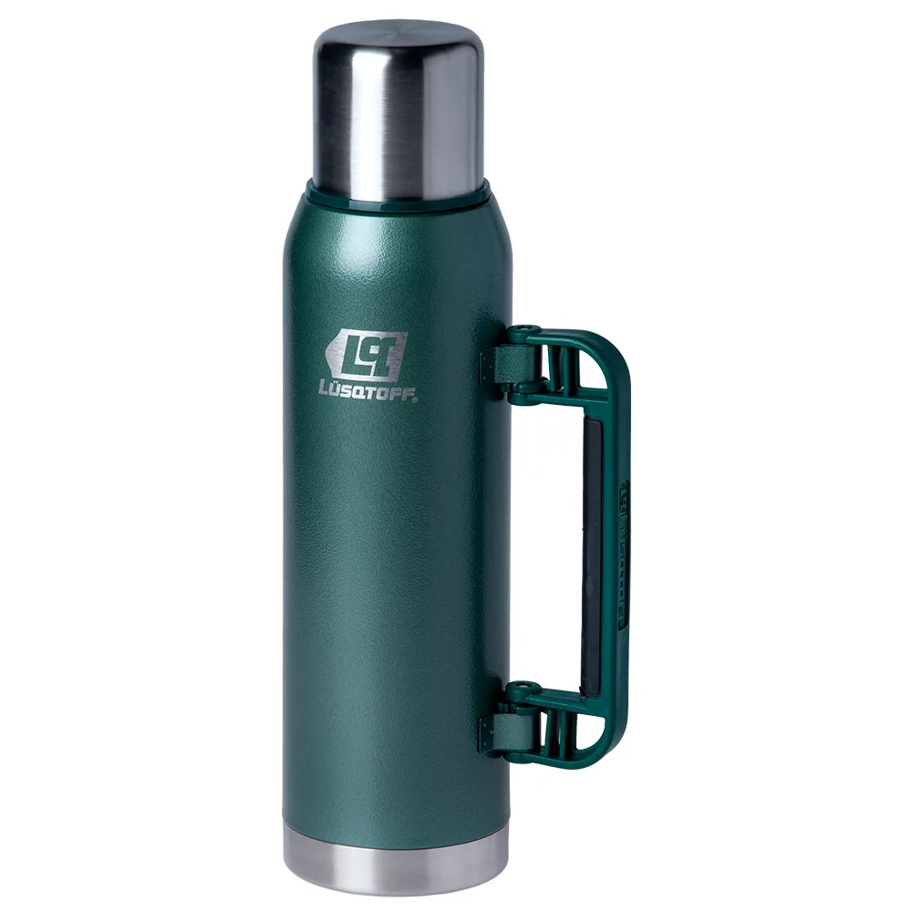 Termo De Acero Inoxidable Verde 1.3lts Lusqtoff